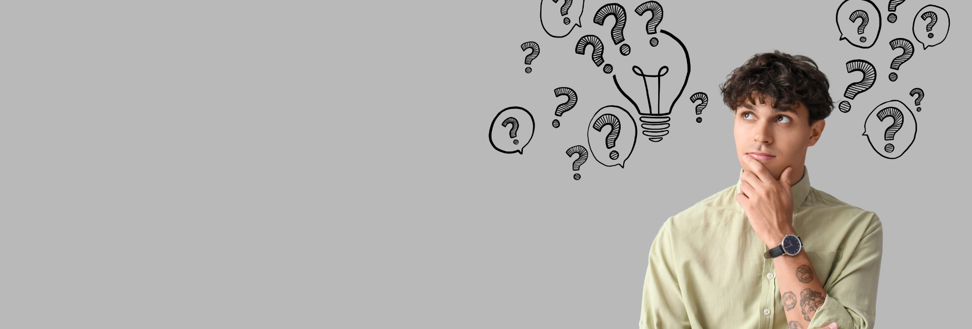 A Young Man Ponders About Laundry 1920X650